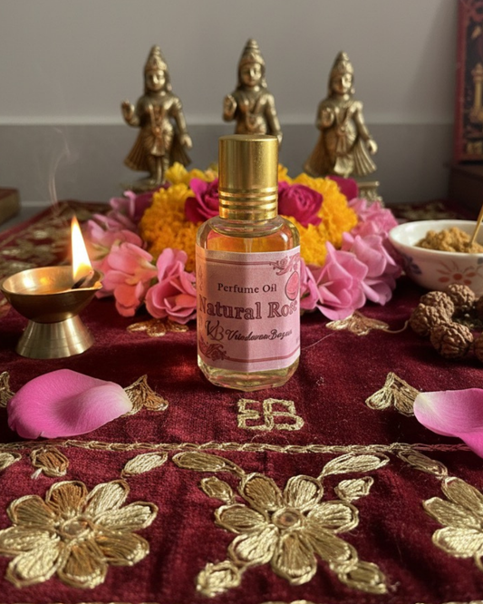 ROSE  Real & Natural Attar, Best Attar For Man and Woman, 100% Alcohol Free & Long Lasting Attar