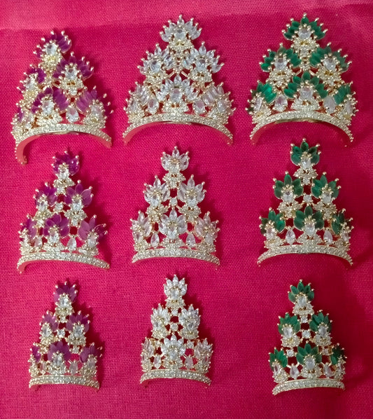 Flower tiers artificial stone mukut