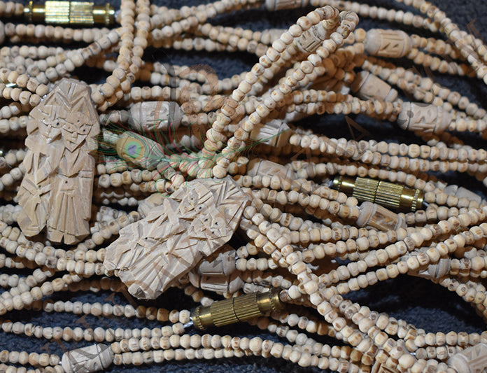Yugal jodi with radhe beads tulsi kanthi