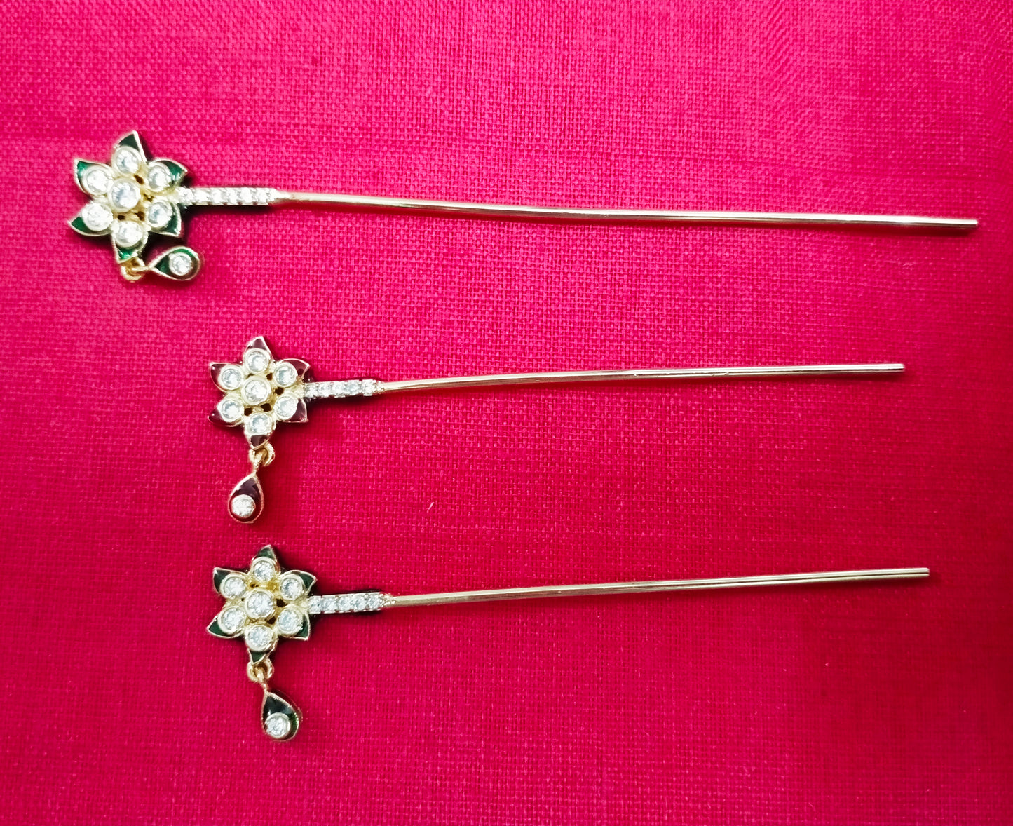 Small flower artificial stone flute