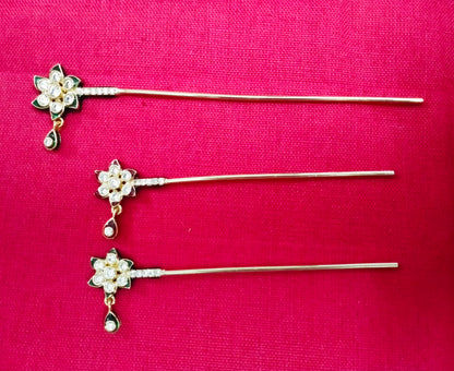 Small flower artificial stone flute