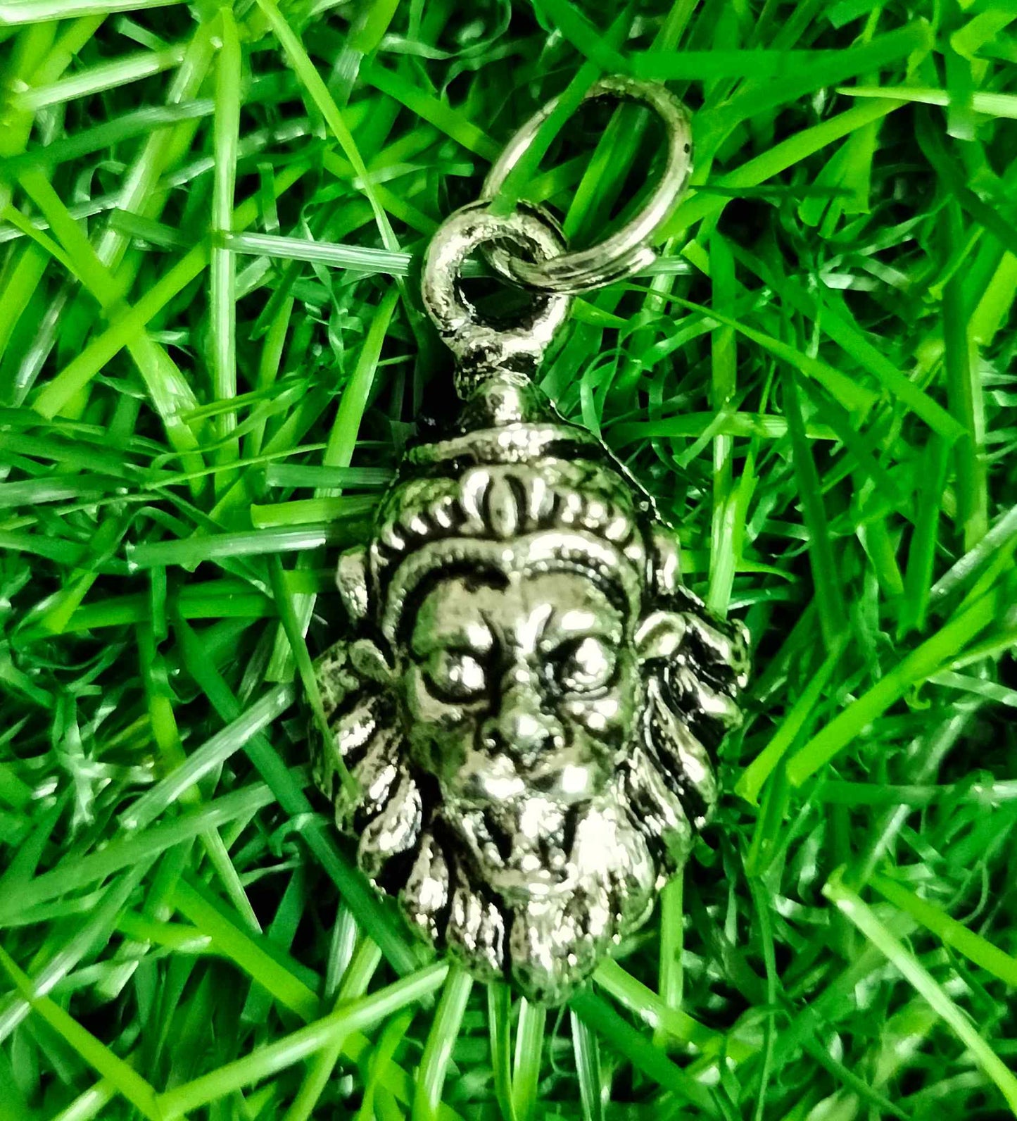 Narasimha Swamy oxidised pendant