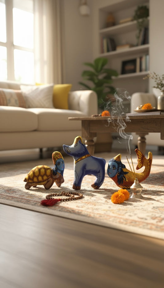 Varaha/ Boar avatar doll soft toy