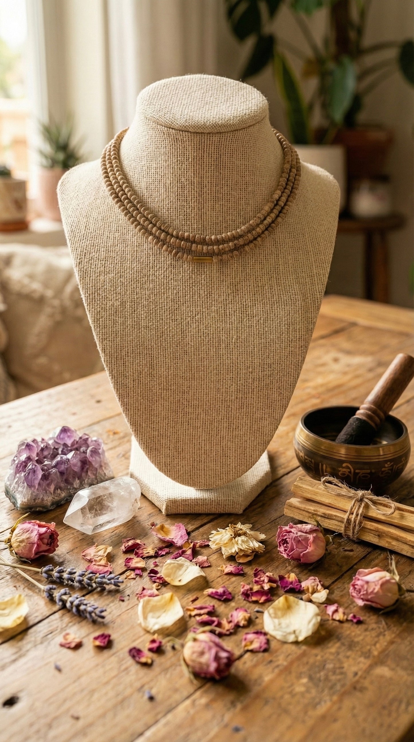 Tulsi kanthi mala for children