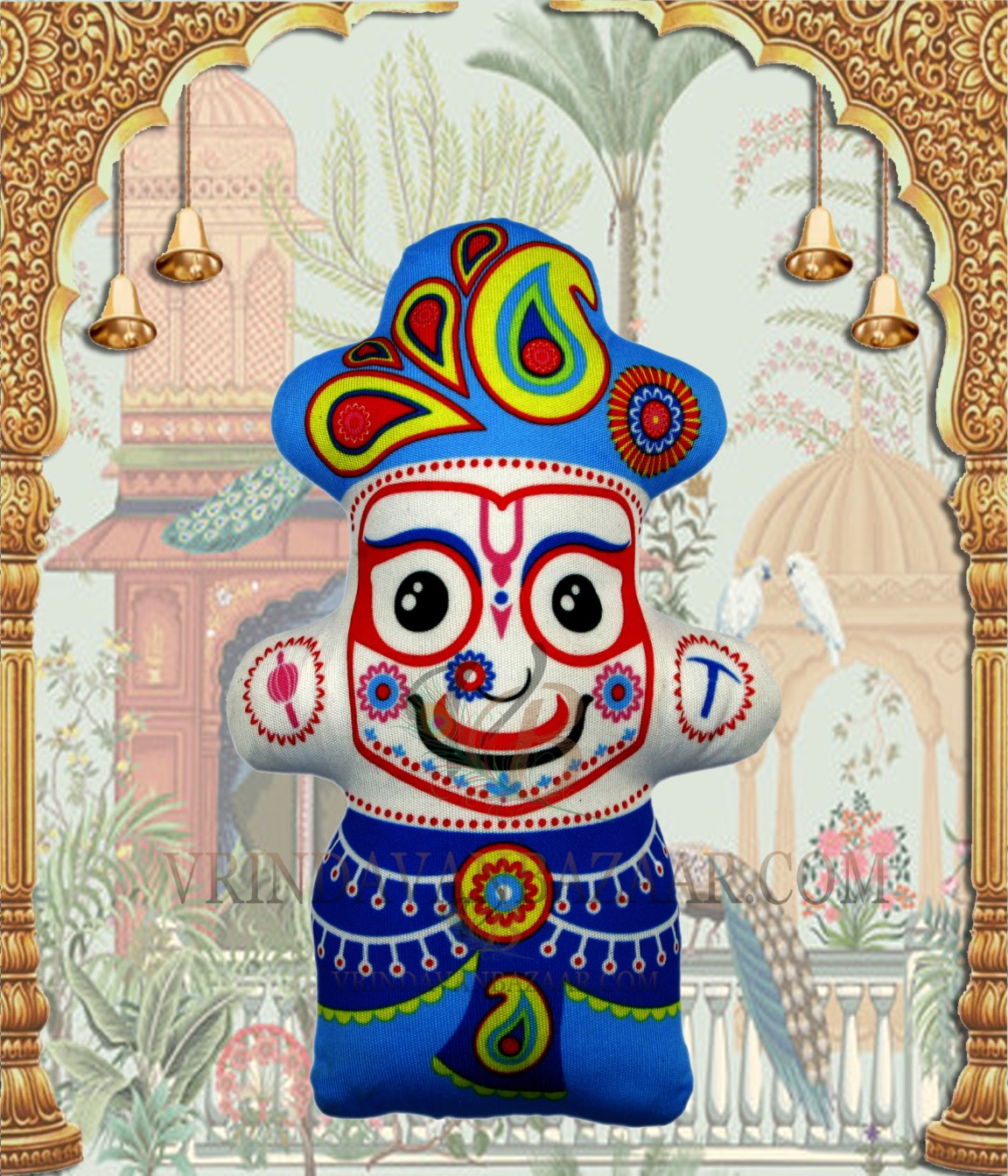 Lord Jagannatha, Baladeva and Lady Subhadra soft toy