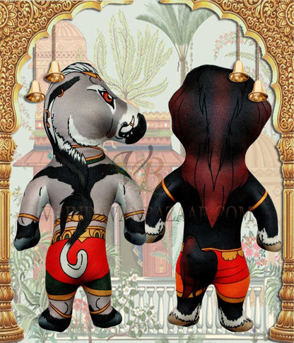 Keshi-The Horse and Dhenukasura- The Donkey demon soft toy