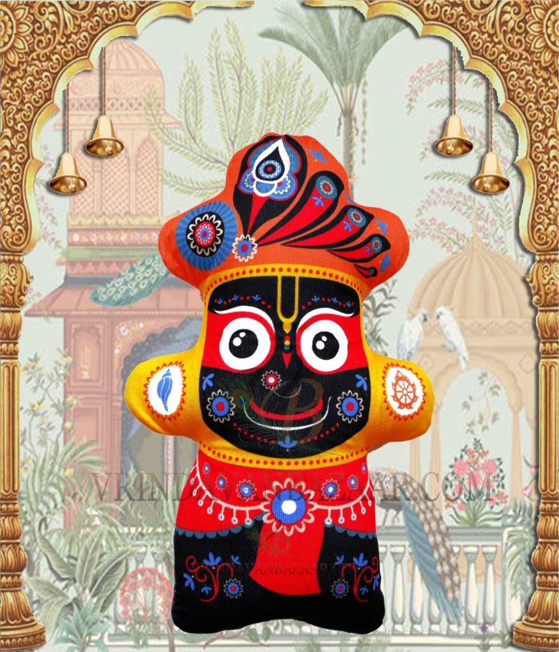 Lord Jagannatha, Baladeva and Lady Subhadra soft toy