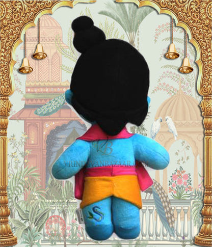 Murlidhar little Krishna soft toy ; height - 13 inch