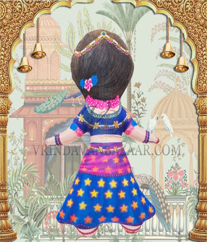 Lalita and Visakha gopi's soft toy; Height 7.5 inch