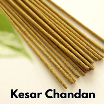 Kesar Chandan- Natural & pure, temple grade incense sticks