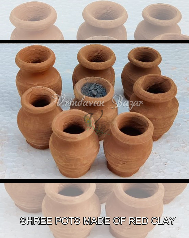 Shree Pots made of red clay