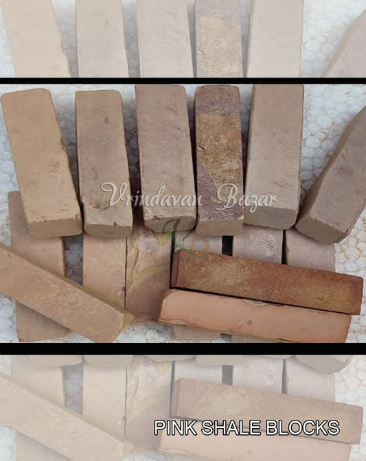Pink Shale Blocks