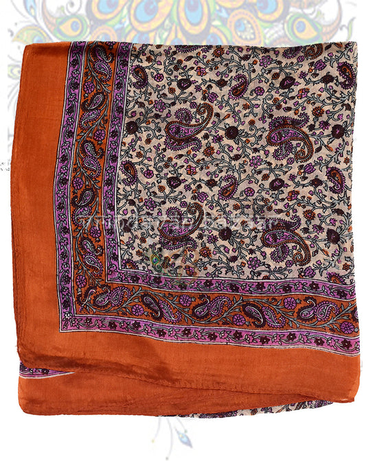 Silk printed shawls 2