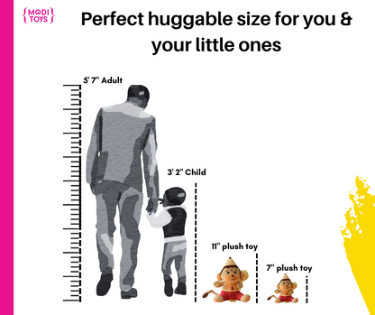 Baby Hanuman plush toy- Medium 11 inch