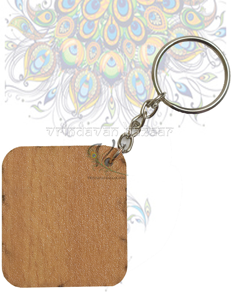 Baby Krishna cute and adorable key ring (Brown)