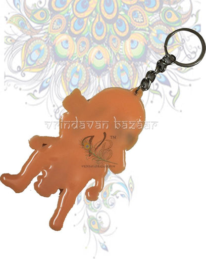 Rubber Hanuman Ji Key Ring