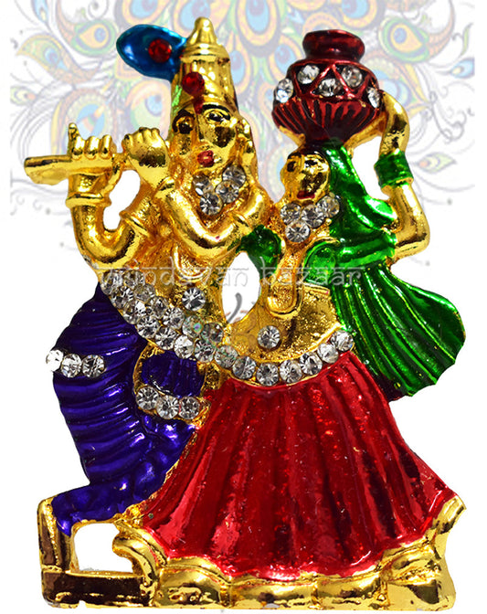 Radha Krishna with leela showpiece