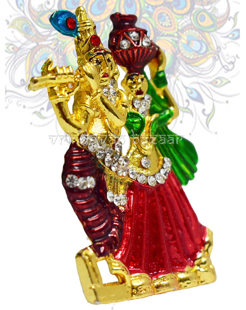 Radha Krishna with leela showpiece