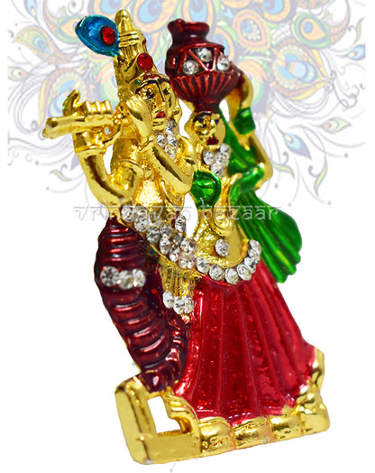 Radha Krishna with leela showpiece