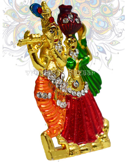 Radha Krishna with leela showpiece