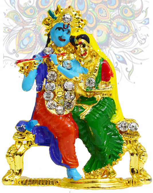 God Radha Krishna Idol showpiece
