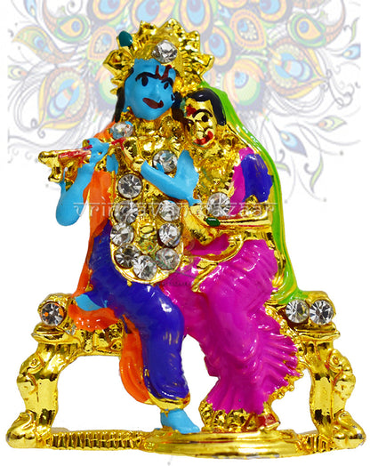 God Radha Krishna Idol showpiece
