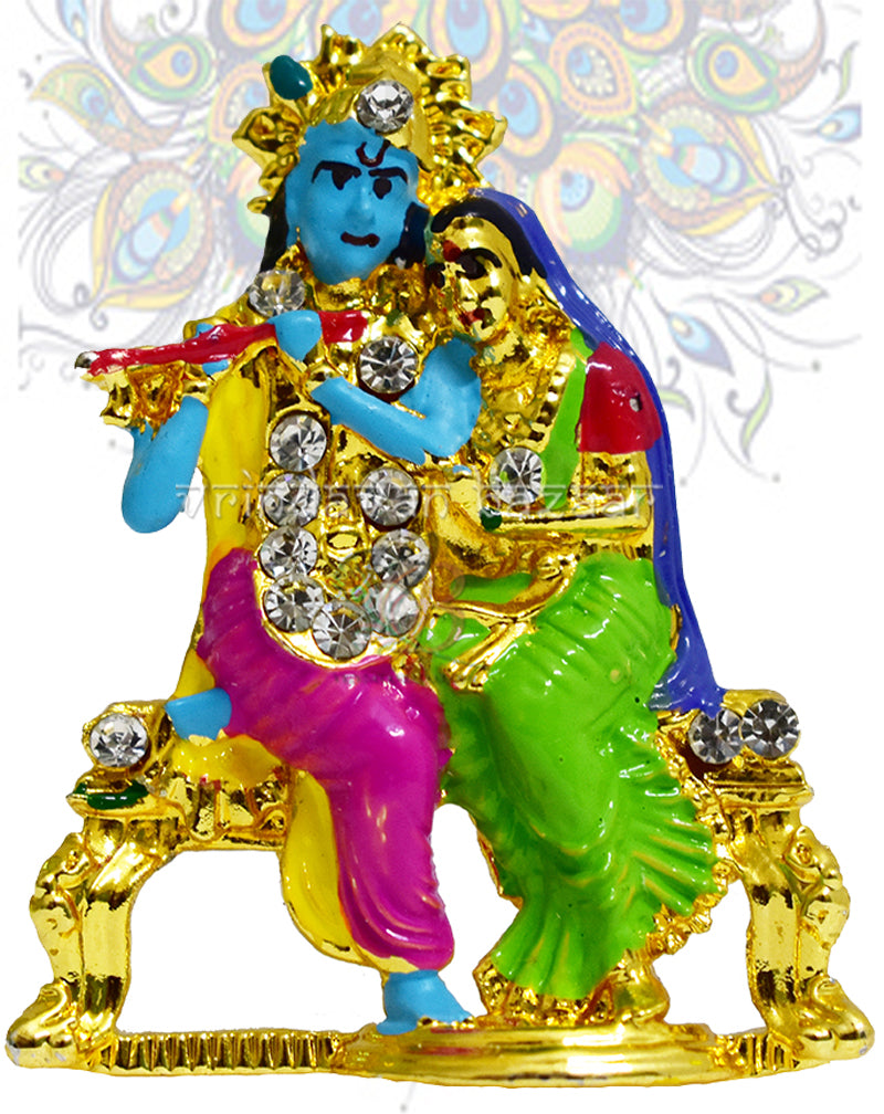 God Radha Krishna Idol showpiece