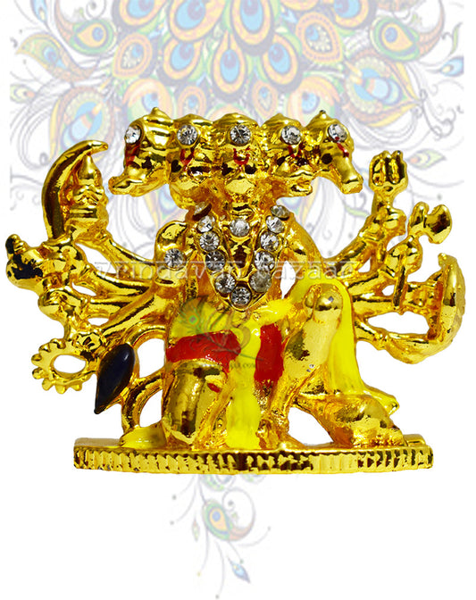 Panchmukhi hanuman sitting showpiece