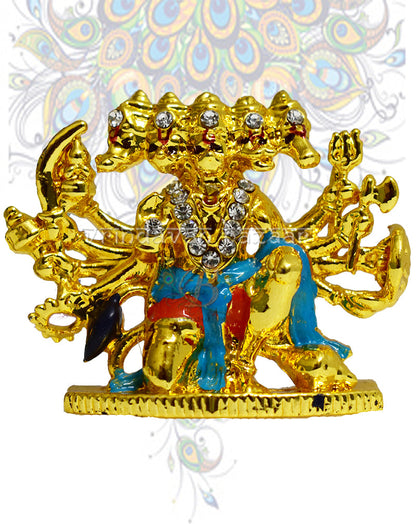 Panchmukhi hanuman sitting showpiece