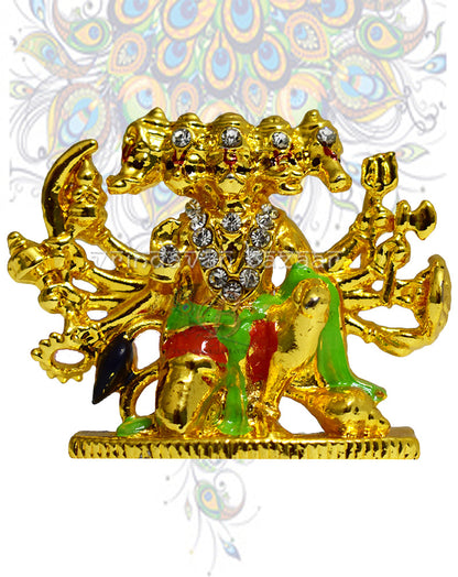 Panchmukhi hanuman sitting showpiece