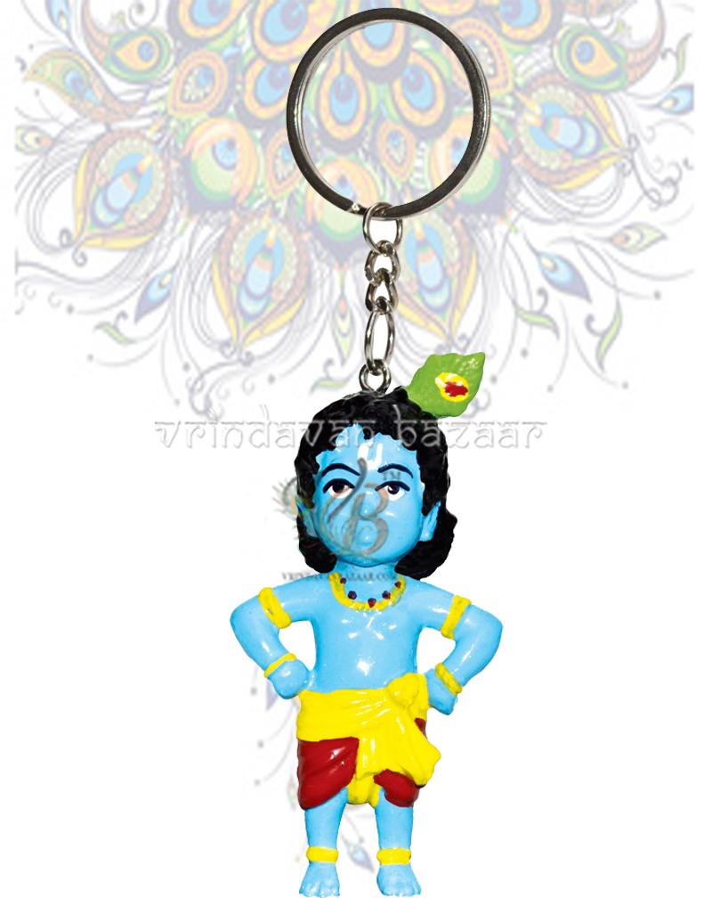 Little Krishna Standing keyring