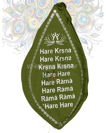Shri Radha Krishna digital print japa bag