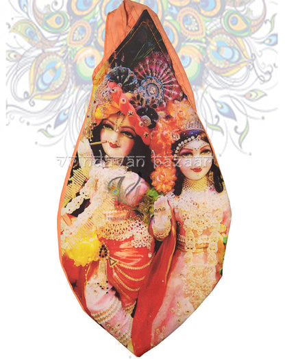 Japa Bag with Lord Krishna with Radha Rani