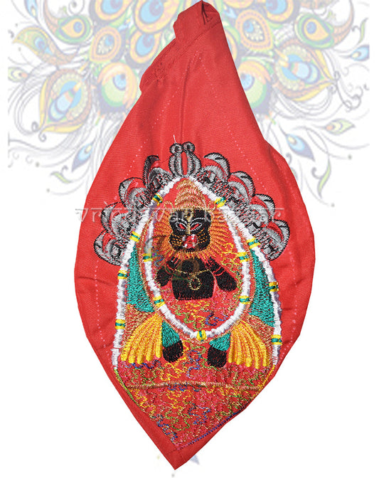 Shri Narsimha Dev embroidered japa bag