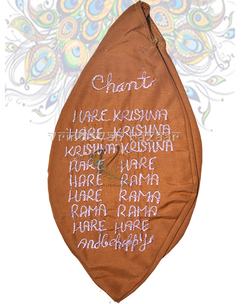 The eternal bond of love- embroidered japa bag