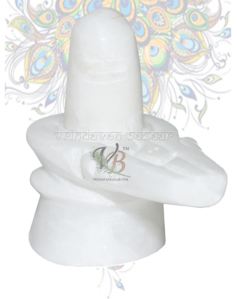 Marble shiv lingam