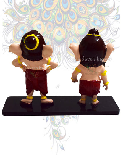 Cute Ganpati/ Ganu - devotional car dashboard/ show case items