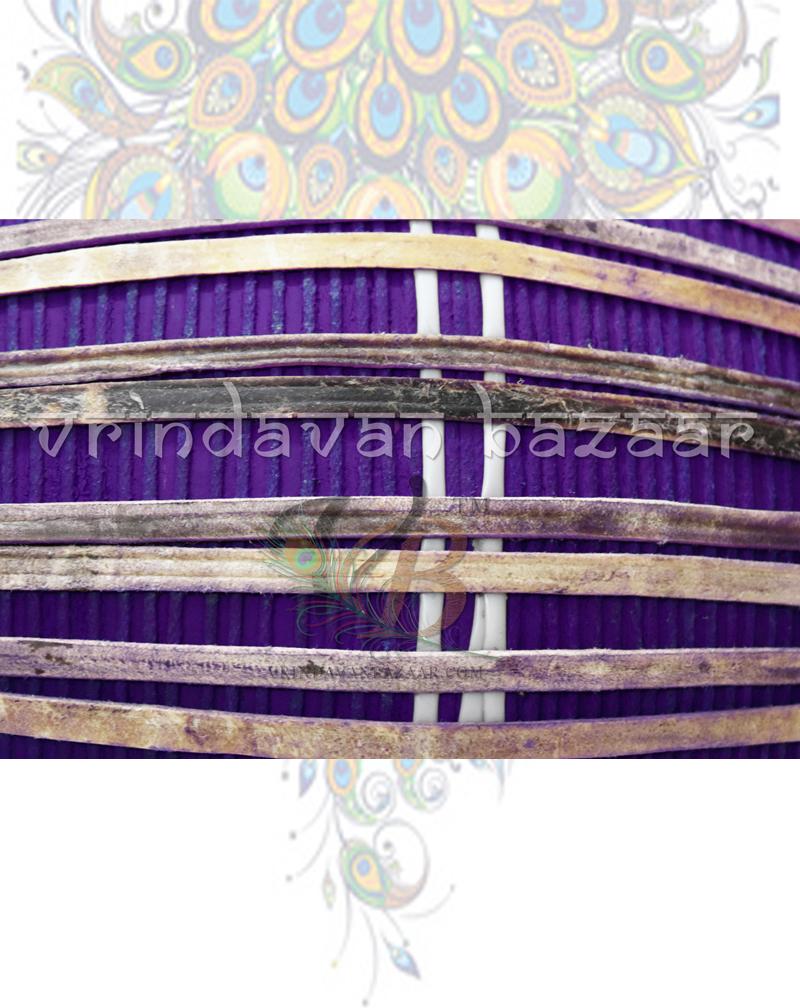 Purple Clay Mridangam / standard size khol- Large