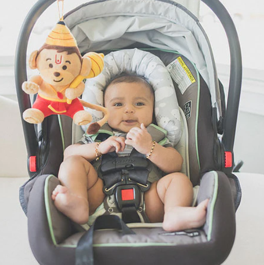Baby Hanuman plush toy- Mini 7 inch