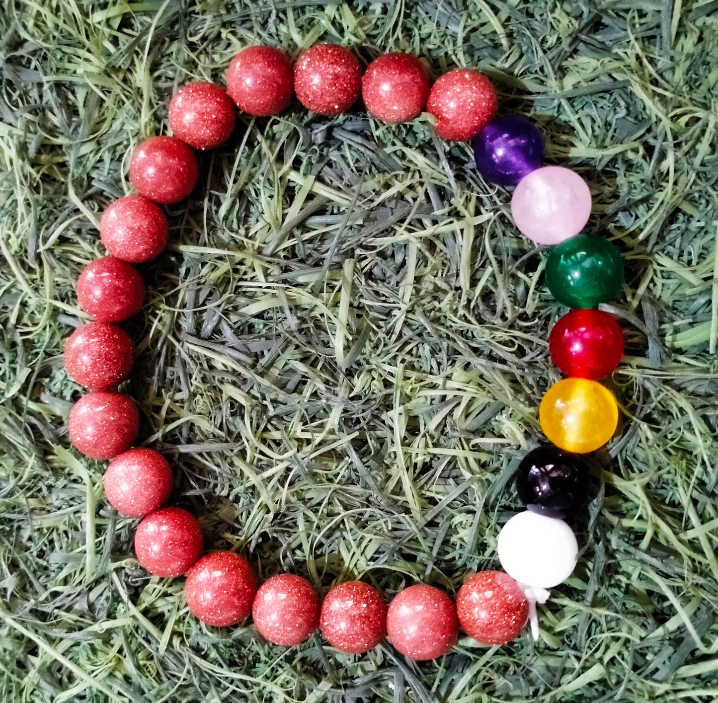 Sunstone 7 chakra bracelet