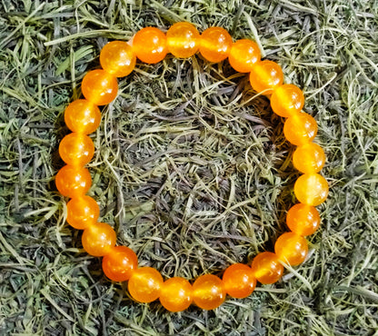 Yellow jasper bracelet