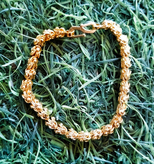 Golden chain necklace