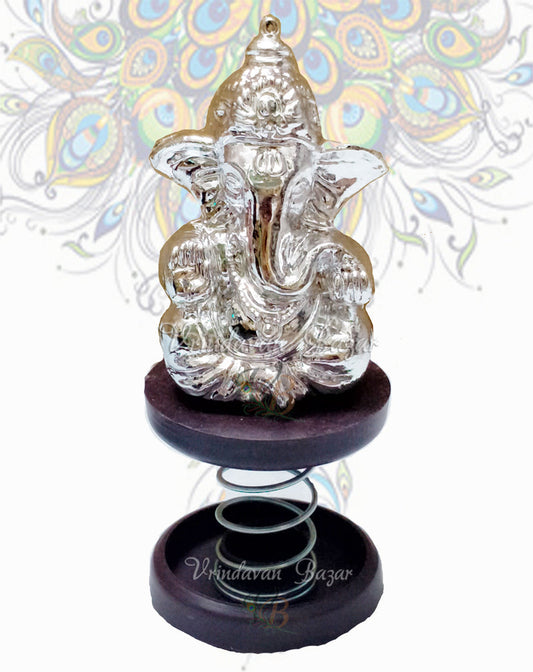 Silver Ganpati fun spring