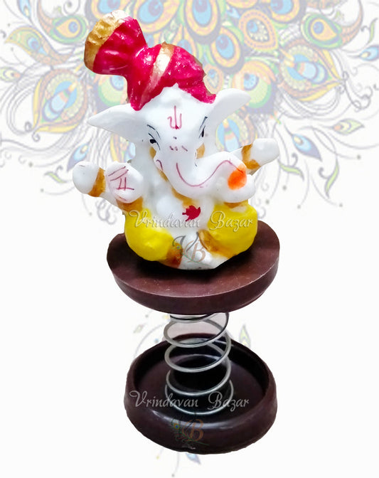 Red pagdi (turban) Ganpati fun spring