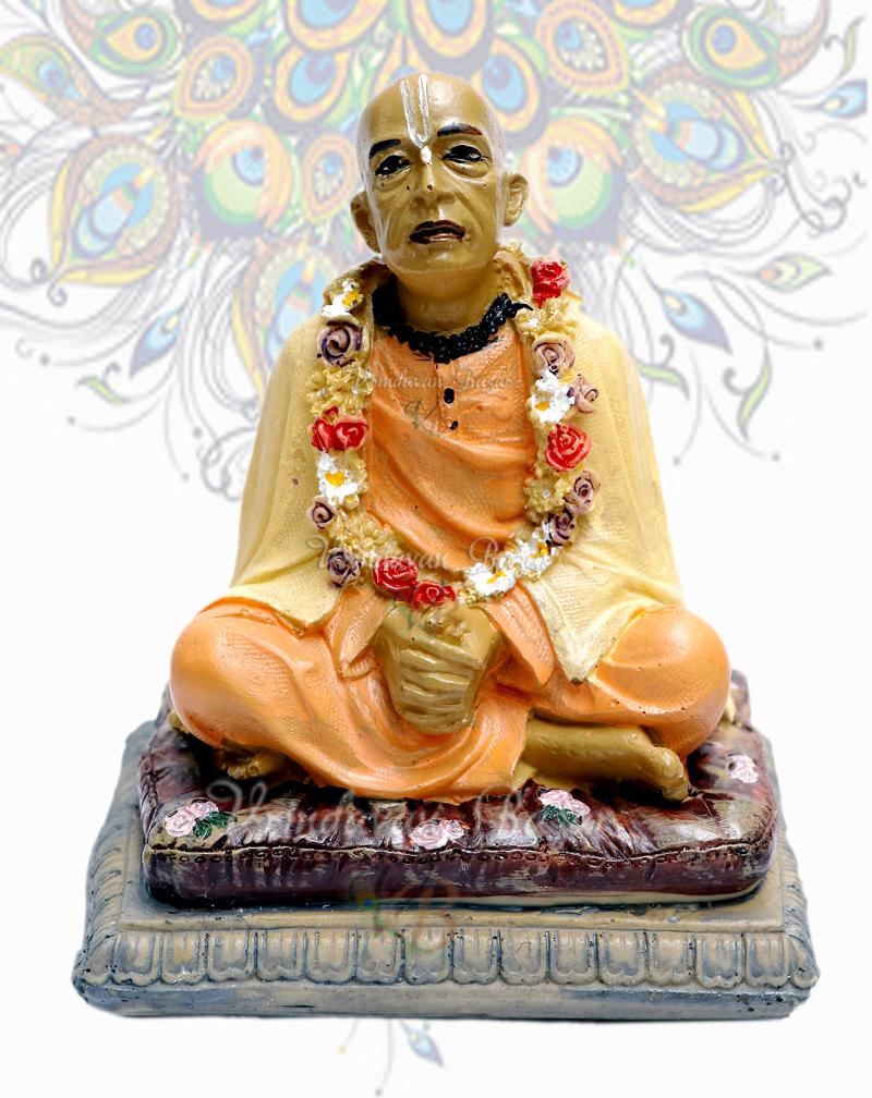 Srila Prabhupada detailed polyresin statue 4.5 inch