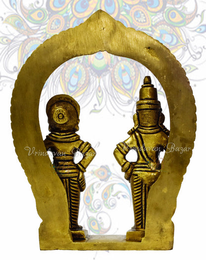 Brass Vitthal Rukmani/ Vithal Rukmini Idol