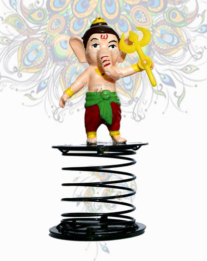 Baby Ganesha with tomahawk fun spring