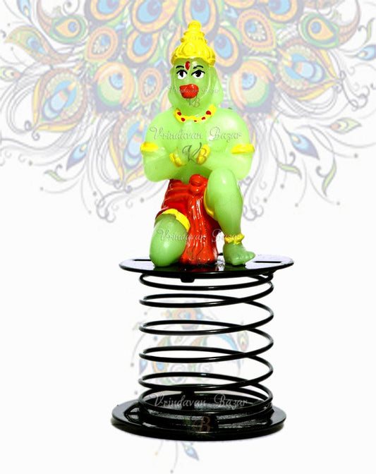 Mighty Hanuman (green) fun spring