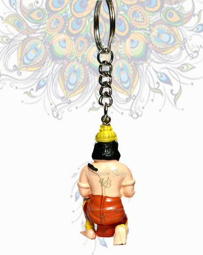 Mighty Hanuman fun spring and key ring combo