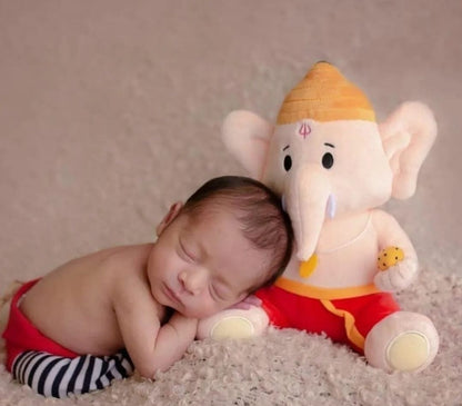 Baby Ganesh plush toy- Medium 11 inch